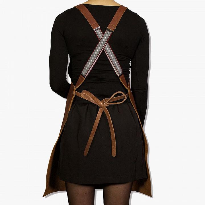 Actual product image DutchDeluxes Apron brown (One size)