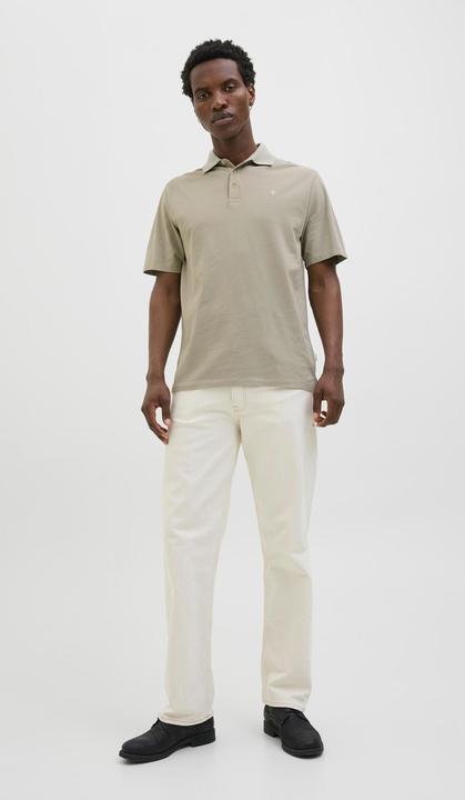 Actual product image Jack & Jones Single-coloured shirt collar polo shirt Poloshirt (XL)