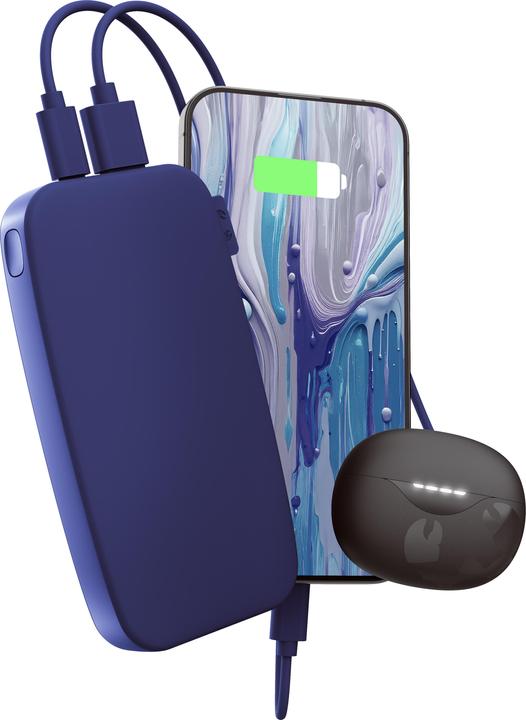 Produktbild Fresh'N Rebel Fresh 'n Rebel Powerbank 12000 mAh Blue (12000 mAh, 44.40 Wh)