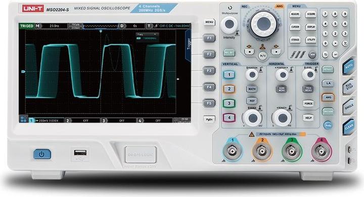 Produktbild Uni-T MSO2202-S Oszilloskop 200MHz, 2GSa/s