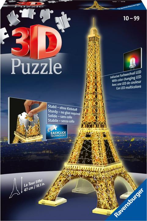 Immagine prodotto Ravensburger La Torre Eiffel di notte (216 pezzi)