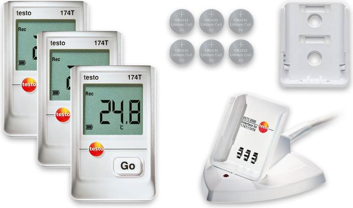 Image du produit Testo Enregistreur de données de température 174 T Kit de démarrage (Thermomètres)