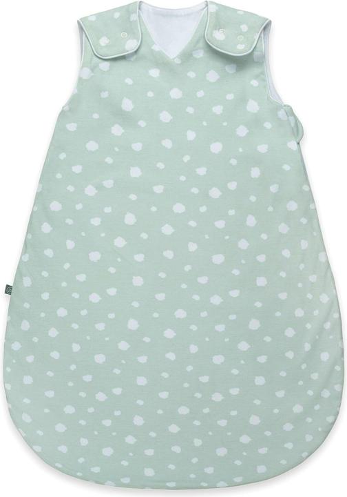 Actual product image Emma & noah Baby-Sommerschlafsack Punkte Mint 90 cm (90 cm, 1.0 TOG)
