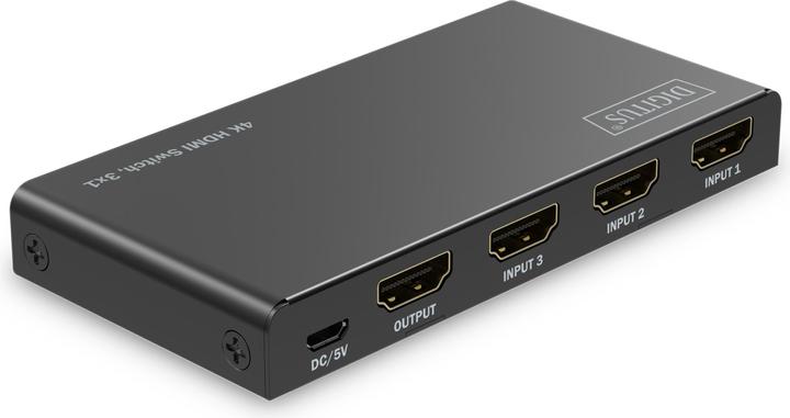Produktbild Digitus 4K HDMI Switch, 3x1