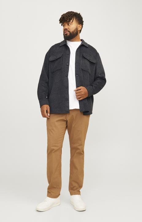 Produktbild Jack & Jones Jjebradley Ollie Overshirt Ls Noos Pls (XXL)