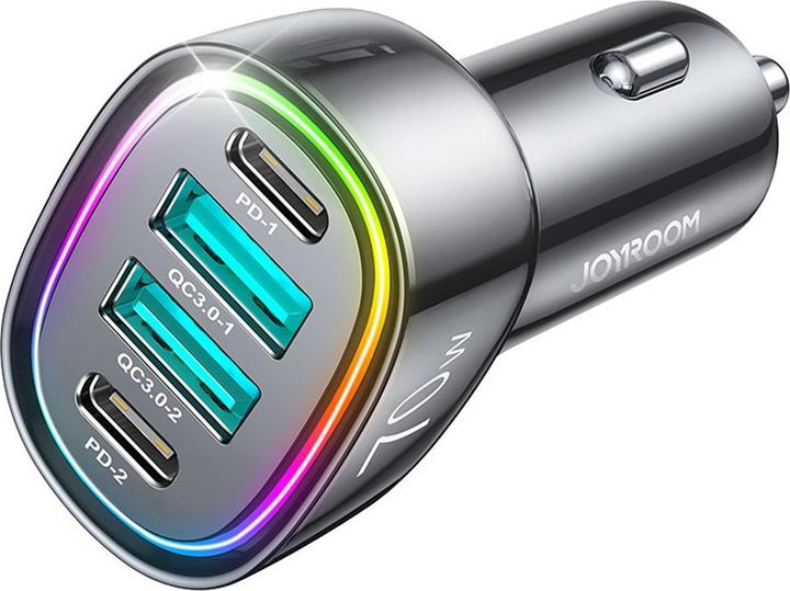 Actual product image Joyroom 70W 4-Port Car Charger