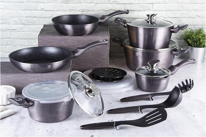 Actual product image BerlingerHaus Kochgeschirr-Set (28 cm, Pot, Cast aluminium)