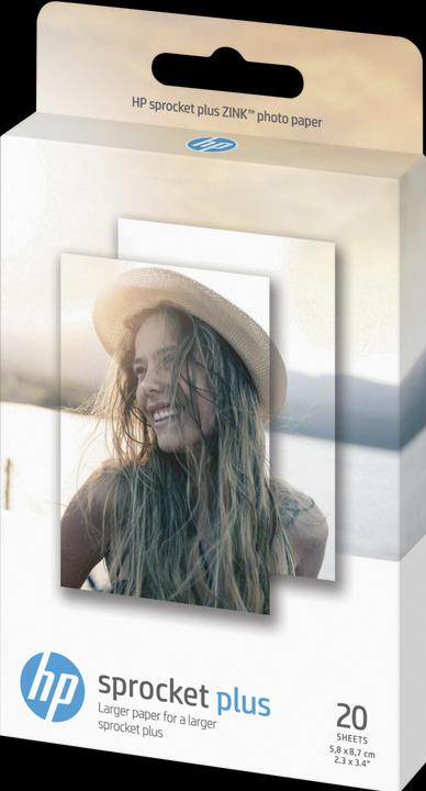 Actual product image HP Sprocket Plus Fotopapier Zink (258 g/m², Special, 20 x)