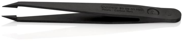 Image du produit Knipex Brucelles en plastique ESD