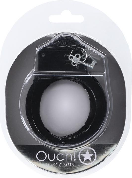 Productafbeelding Ouch! Classic Metal Handcuffs - Black
