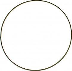 Magni GLOREX 6 1294 225 - Metallring zum Basteln mit Durchmesser ca. 20 cm, beschichtet in schwarz, ideal