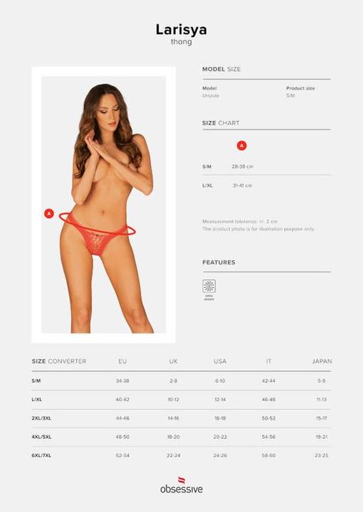 Image du produit Obsessive Larisya (L, XL)