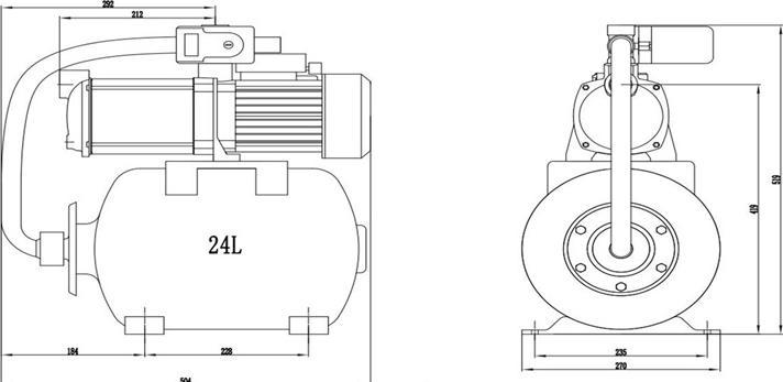 Image du produit zz_ArchivedbyPCD_Bosch UNITÉ DE PRESSURISATION HF-920 920 W NP
