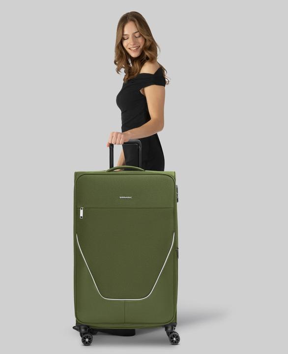 Produktbild Stratic taska 4-Rollen Trolley L 76 cm mit Dehnfalte (118 l, XL (ab 115l))