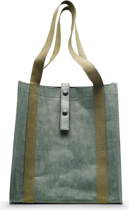 Hayashi-UK Einkaufstasche, veganes Papier Leder