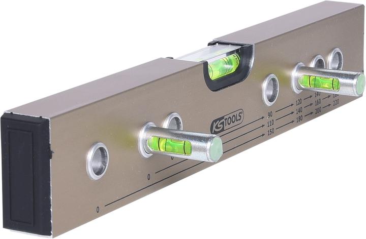 Actual product image KS Tools Standard distance spirit level / Mounting connection gauge (24.60 cm)