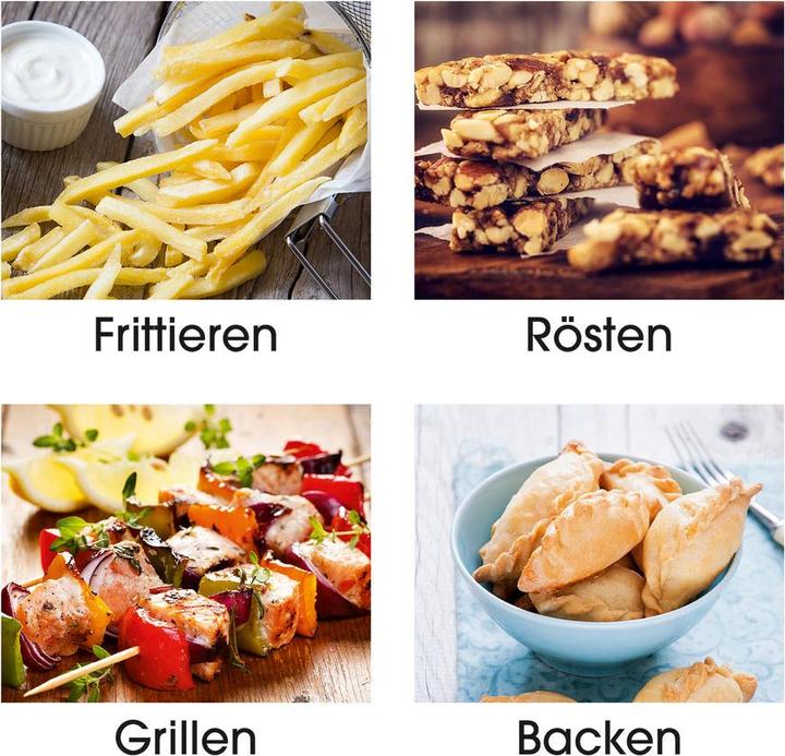 Actual product image Gourmetmaxx Hot air deep fryer Digital