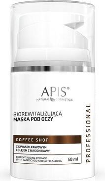 Produktbild Apis Natural Cosmetics Coffee Shot biorewitalizująca maska pod oczy 50ml (50 ml)