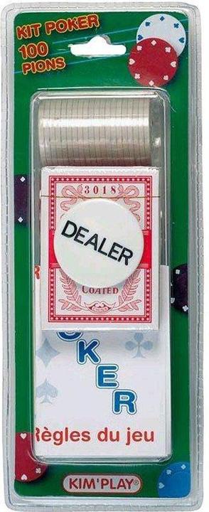 Kim'Play PACK POKER CARTE + 100 JETONS (French)