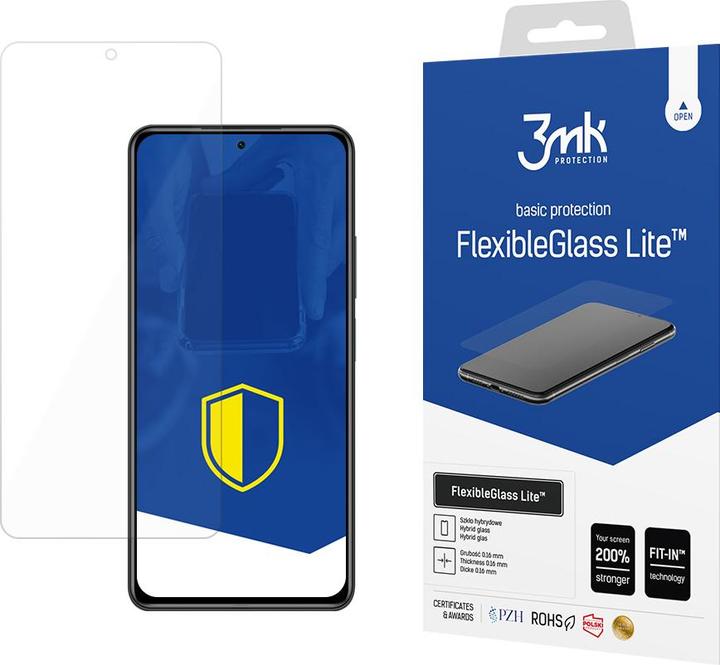 Actual product image 3MK hybrid glass Flexible 2.5D Lite for Xiaomi Mi 11i 5G (1 Piece, Xiaomi Mi 11 5G)