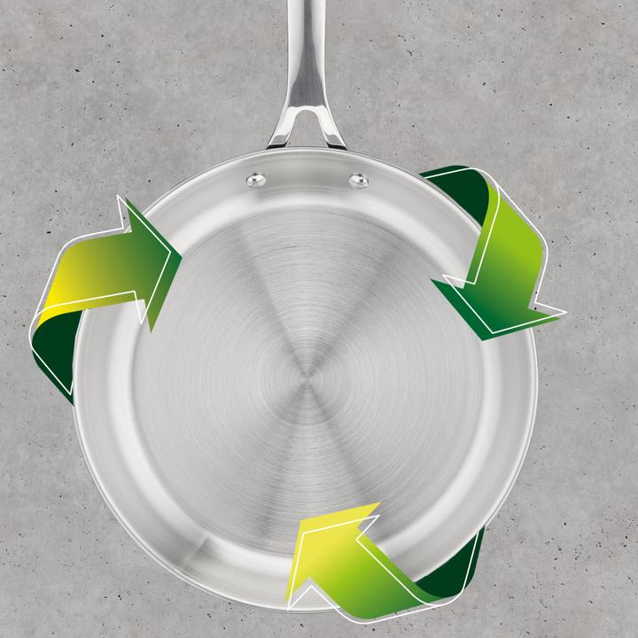 Produktbild Tefal Jamie Oliver Cook Smart Edelstahlpfanne (24 cm, Bratpfanne, Edelstahl)