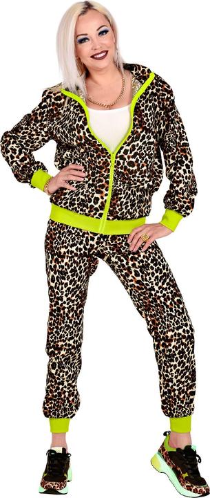 Actual product image Widmann 80er Jahre - Leopard Trainingsanzug (S)