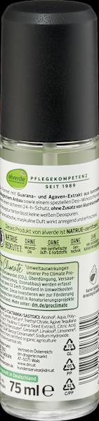 Actual product image dm alverde MEN Active Nature Deodorant Sprayer (Spray, 75 ml)