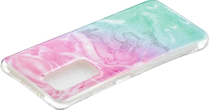 Produktbild Cover-Discount Galaxy A52 - Softes Silikon Gummi Case pink Marble (Samsung Galaxy A52s 5G, Samsung Galaxy A52 5G, Samsung Galaxy A52)