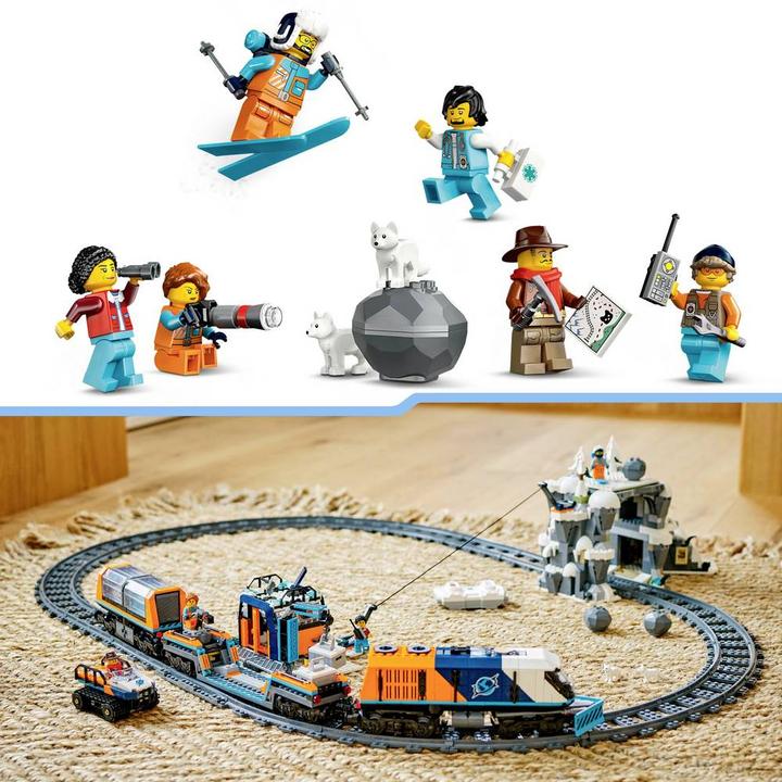 Actual product image LEGO 60470 ® CITY Arktis-Polarexpress (60470, LEGO City)