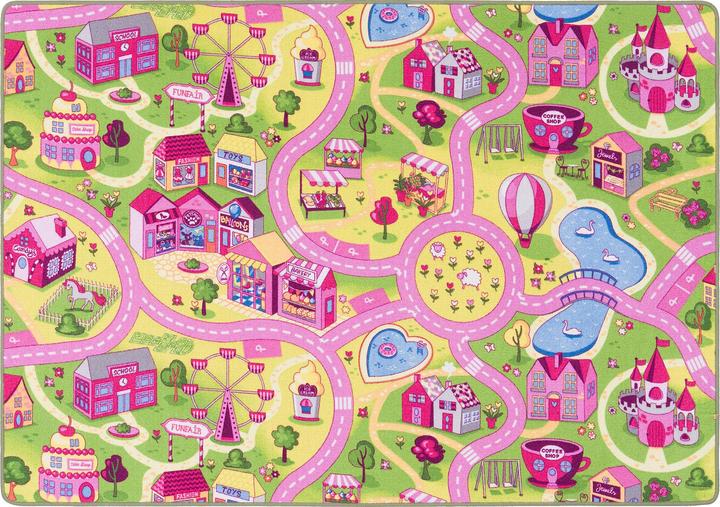 Actual product image Pergamon Strassenteppich Beidseitig Strassenlandschaften (200 x 200 cm)