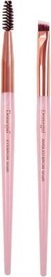 Donegal Donegalset Mineral Pink Eyebrow Brush and Eyebrow Comb (brosse à sourcils et peigne à sourcils) (Sourcils)