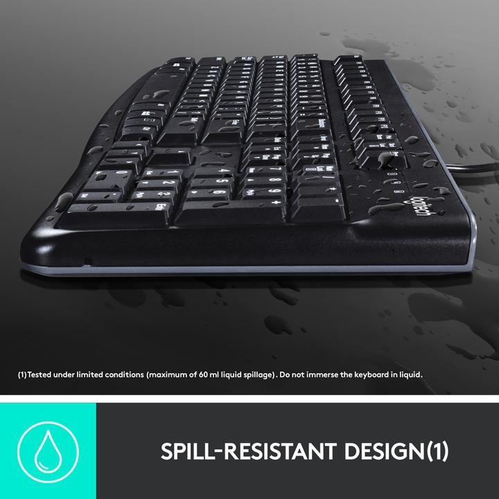 Actual product image Logitech K120 (CH, Cable)