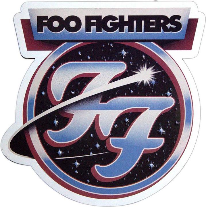Actual product image Foo Fighters Comet Embossed Fridge Magnet (1 x)