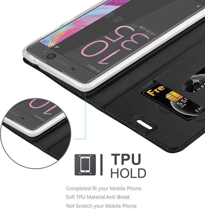 Actual product image Cadorabo Book Classy Style Cover (Sony Xperia XA)