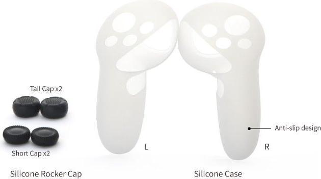 Actual product image Dobe Silicone case for Meta Quest 3 controller