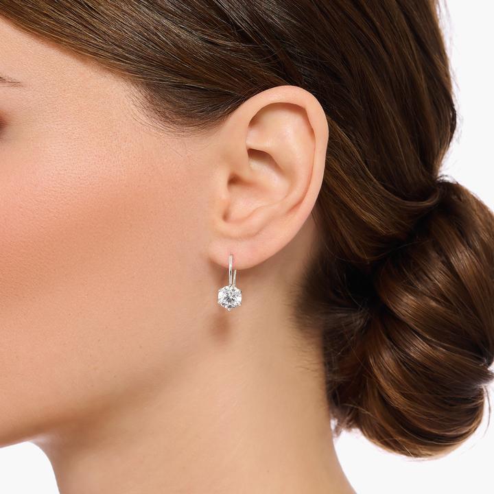 Immagine prodotto Thomas Sabo Orecchini con grandi zirconi bianchi in argento (Argento 925)