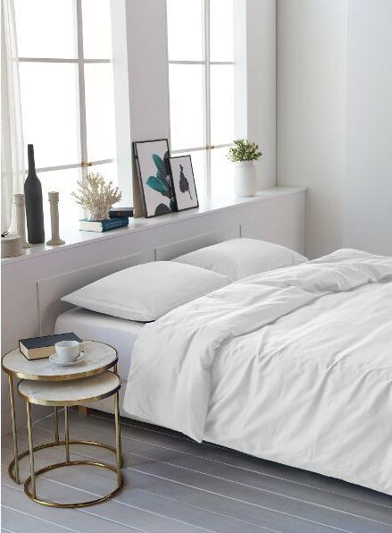 Immagine prodotto Living Home Uni Satin 100 (Copripiumino, 240 x 240 cm)