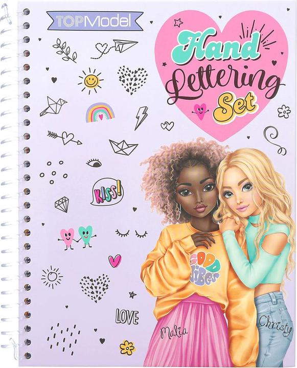 Actual product image Depesche TOPModel - Colouring Book Set Handlettering (0412158)