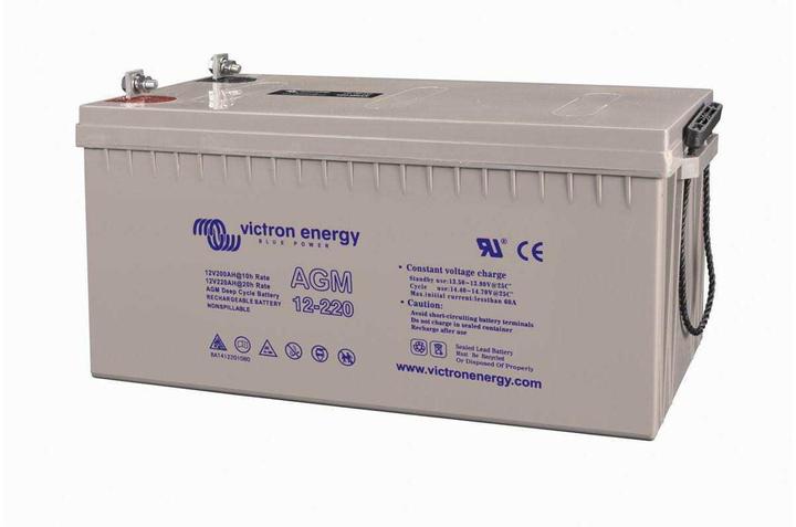 Actual product image Victron Energy AGM Deep Cycle Battery (12 V, 220 Ah)