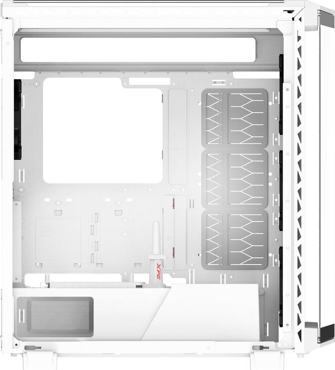Actual product image XPG Go Battlecruiser II Midi Tower white retail (ATX, Mini-ITX, mATX)