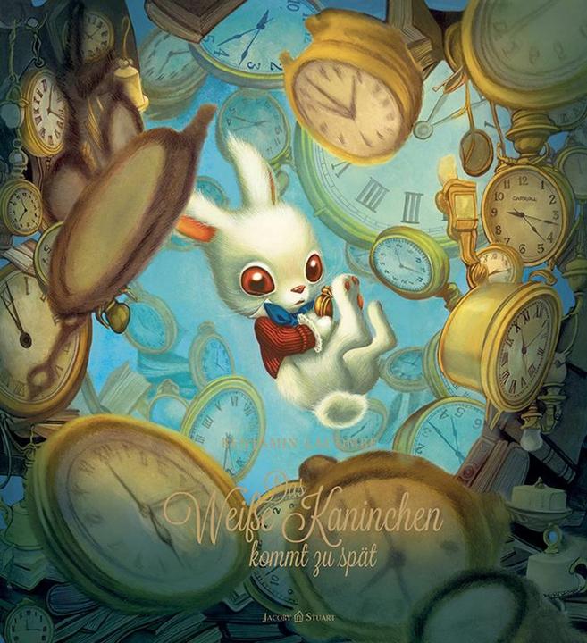 Immagine prodotto Das Weisse Kaninchen kommt zu spät (Tedesco, Edmund Giacobbe, Benjamin Lacombe, 2025)