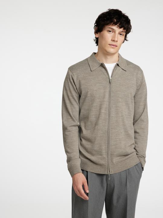 Actual product image Selected Homme Long sleeve cardigan with zip (S)