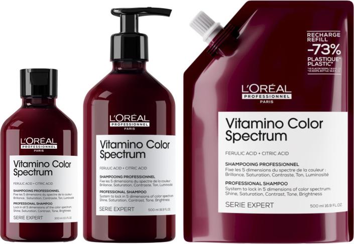 Actual product image L'Oréal Professionnel Vitamino Colour Spectrum (500 ml, Liquid shampoo)