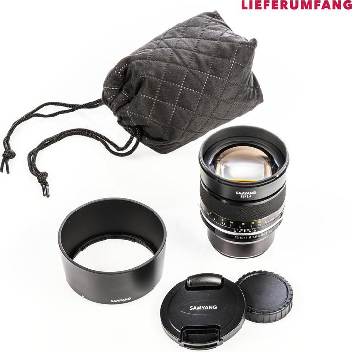 Produktbild Samyang 85mm f/1.4 MK2 Sony E-Mount (Sony E, Vollformat)