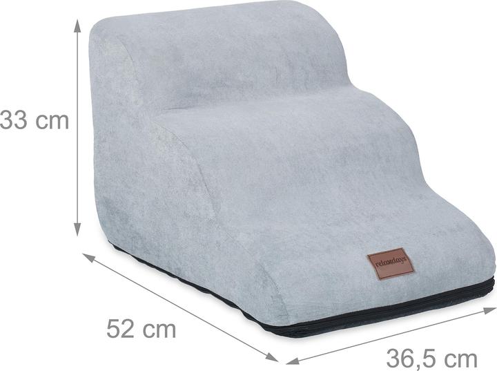 Actual product image Relaxdays Pet stairs (Dog, Washable)