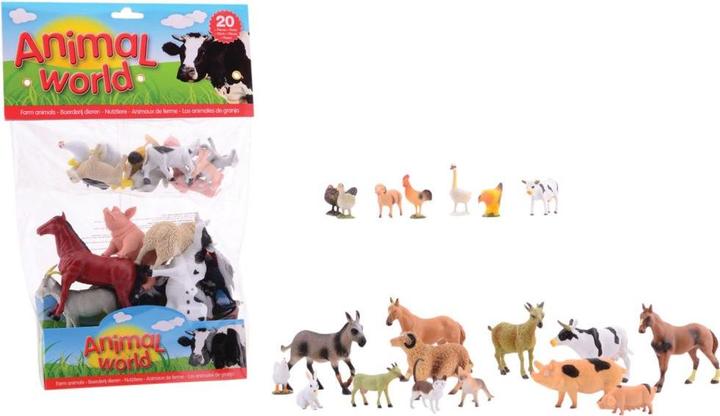 Actual product image Johntoy Farm animals