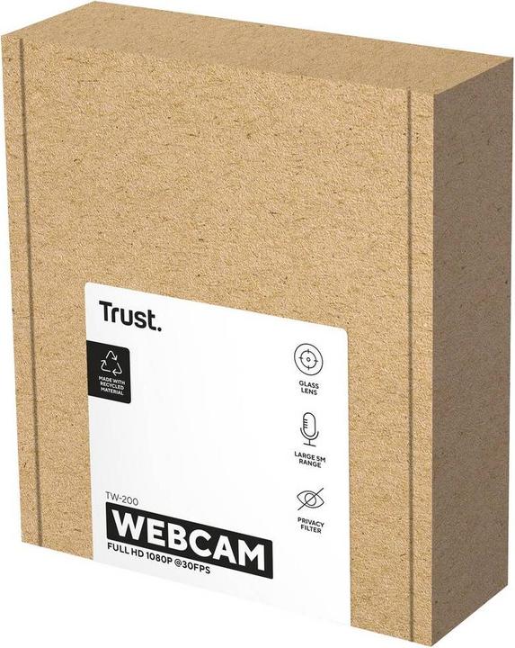 Produktbild Trust TW-200 FULL HD WEBCAM ECO FRIEN (2.10 Mpx)