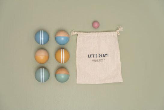 Produktbild Little Dutch Boule Spiel aus FSC Holz (6 x)