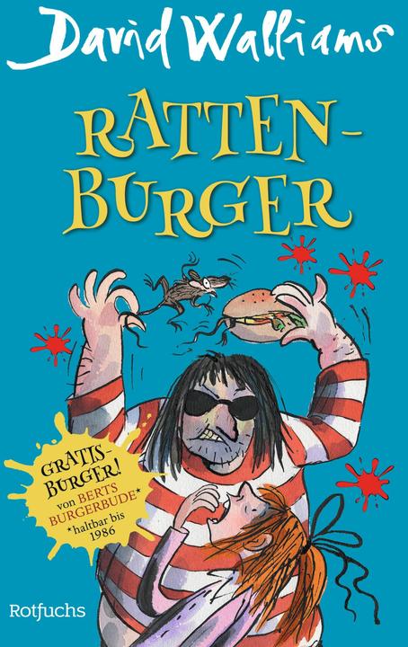 Actual product image Rotfuchs Ratten-Burger (German, David Walliams, 2024)