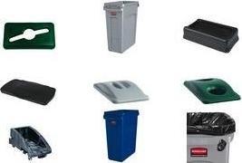 Produktbild Rubbermaid Wertstoffsammler aus Kunststoff (60 l)